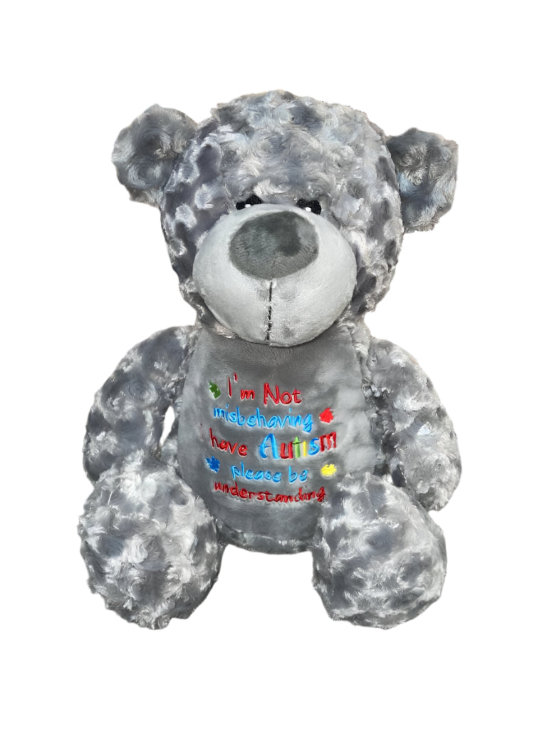 Grey Memory Bear