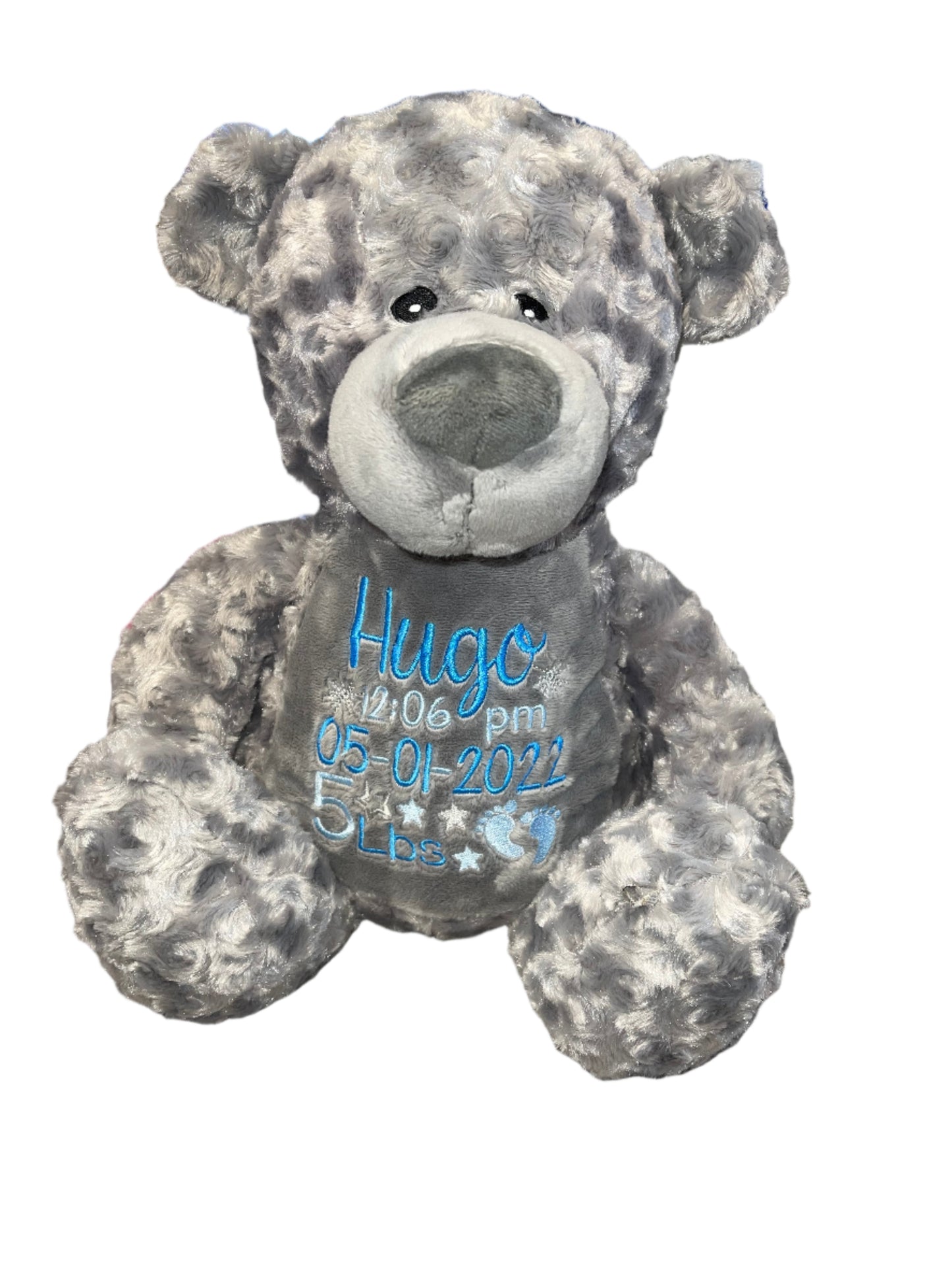 Grey Memory Bear