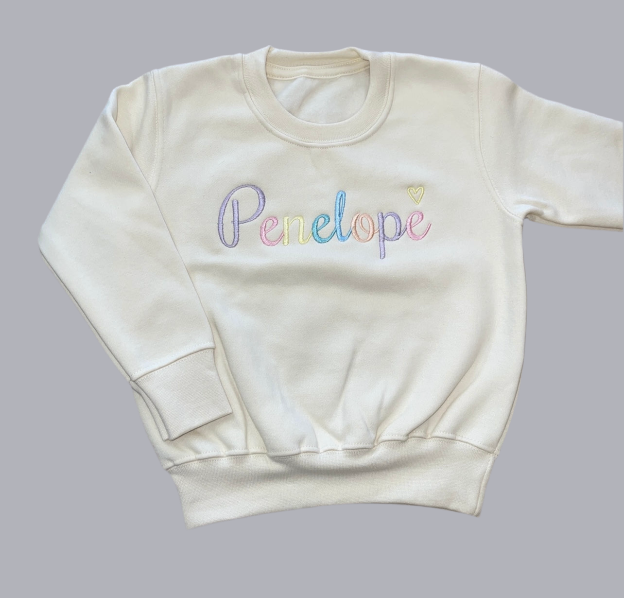 Personalised Cream Jumper