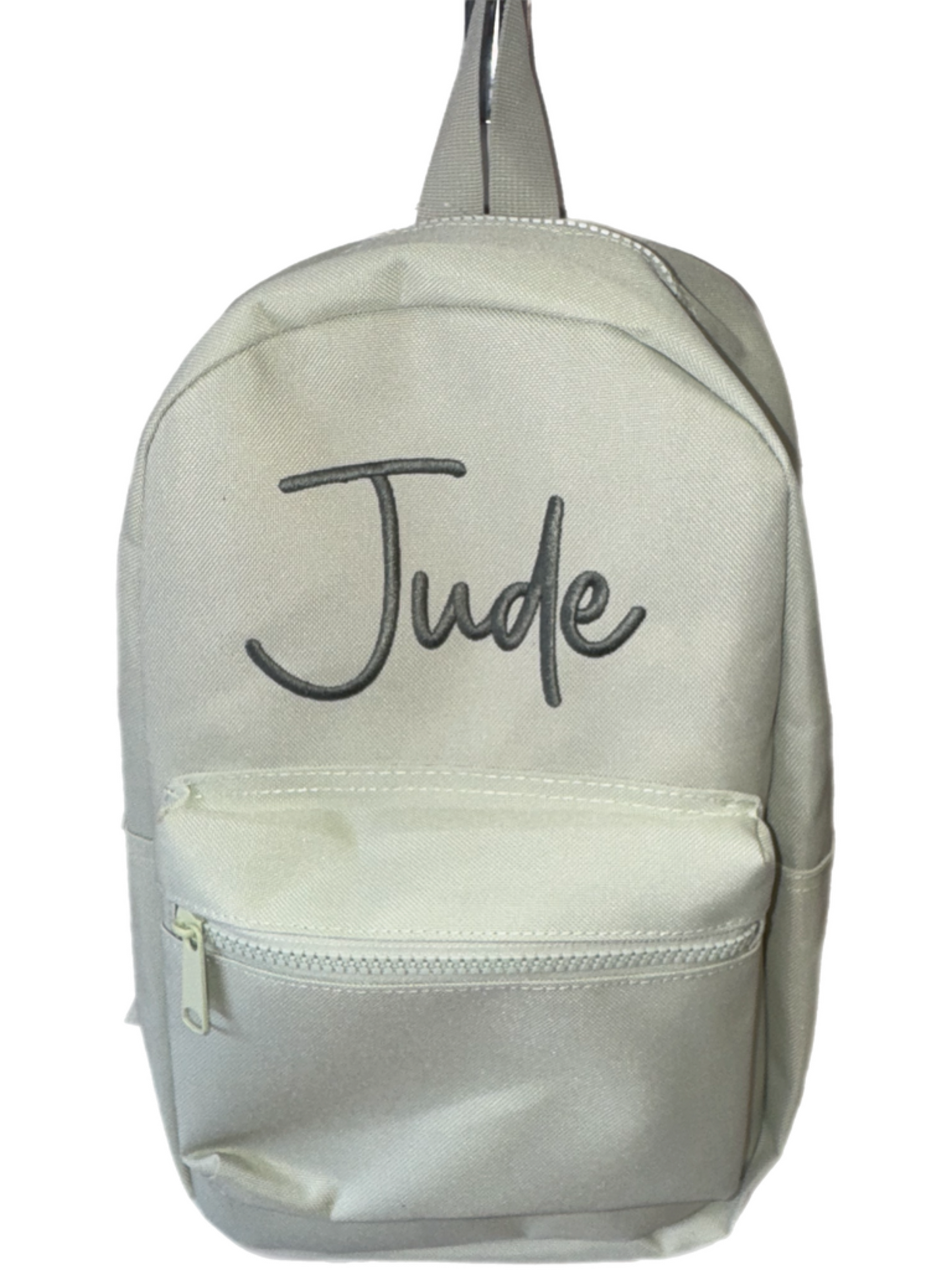 Personalised Light Green childrens backpack