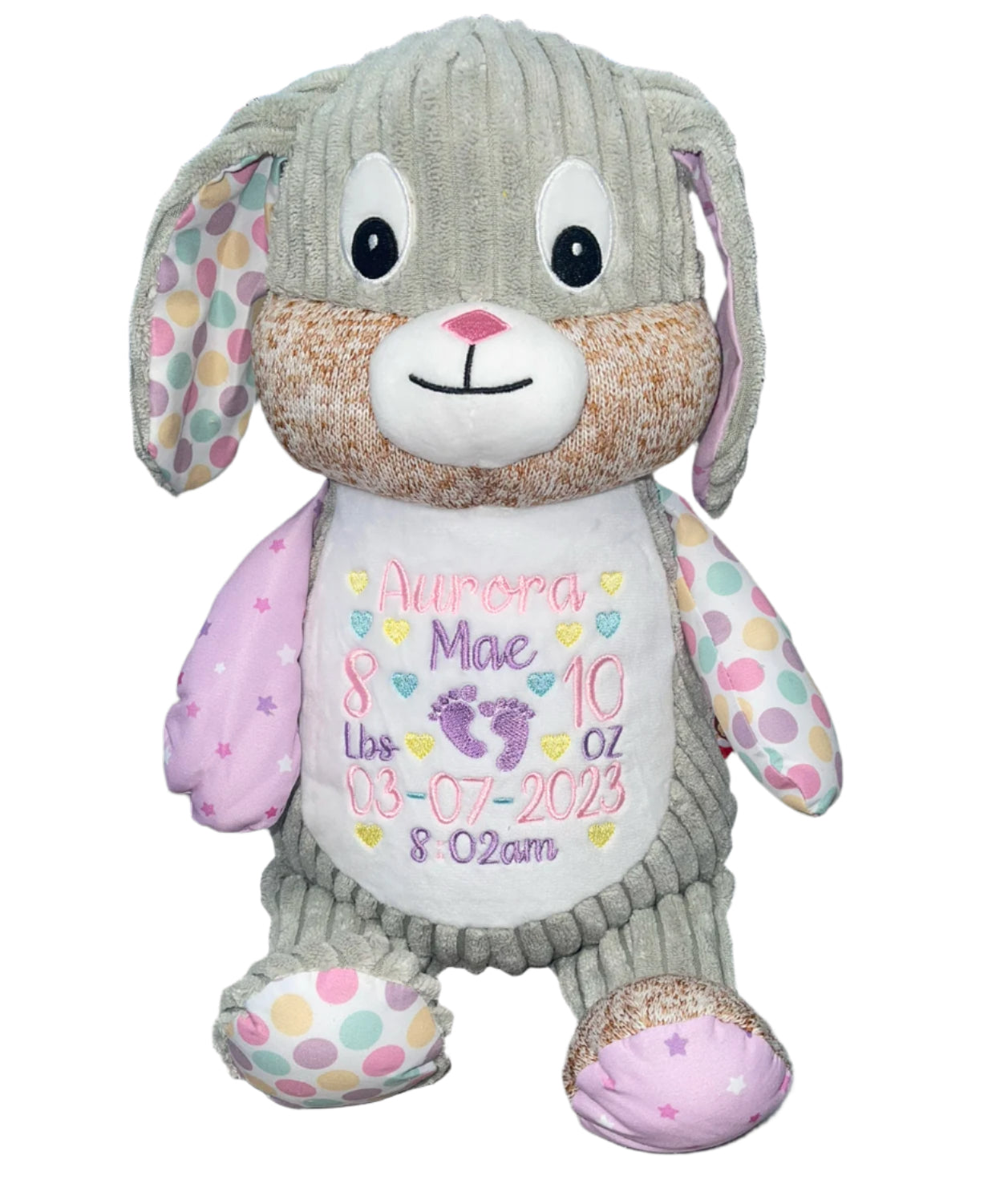 Personalised Cubbies bubblegum bunny