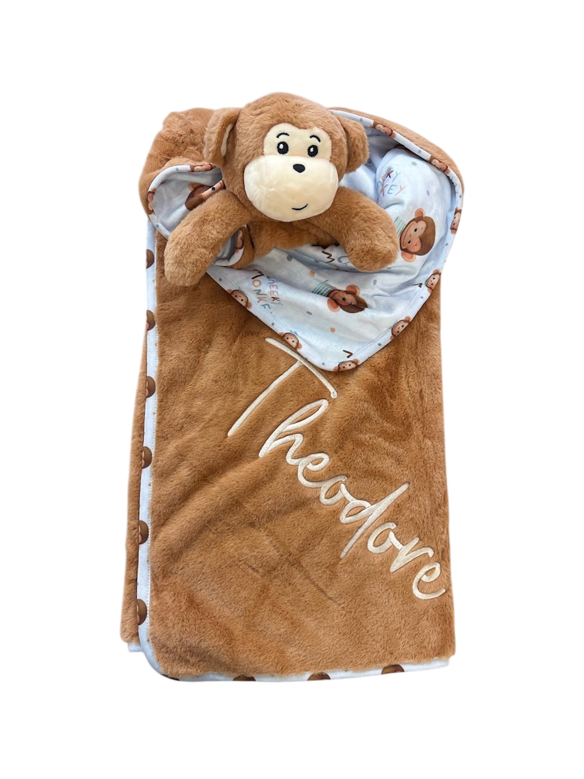 Large Monkey security Blanket