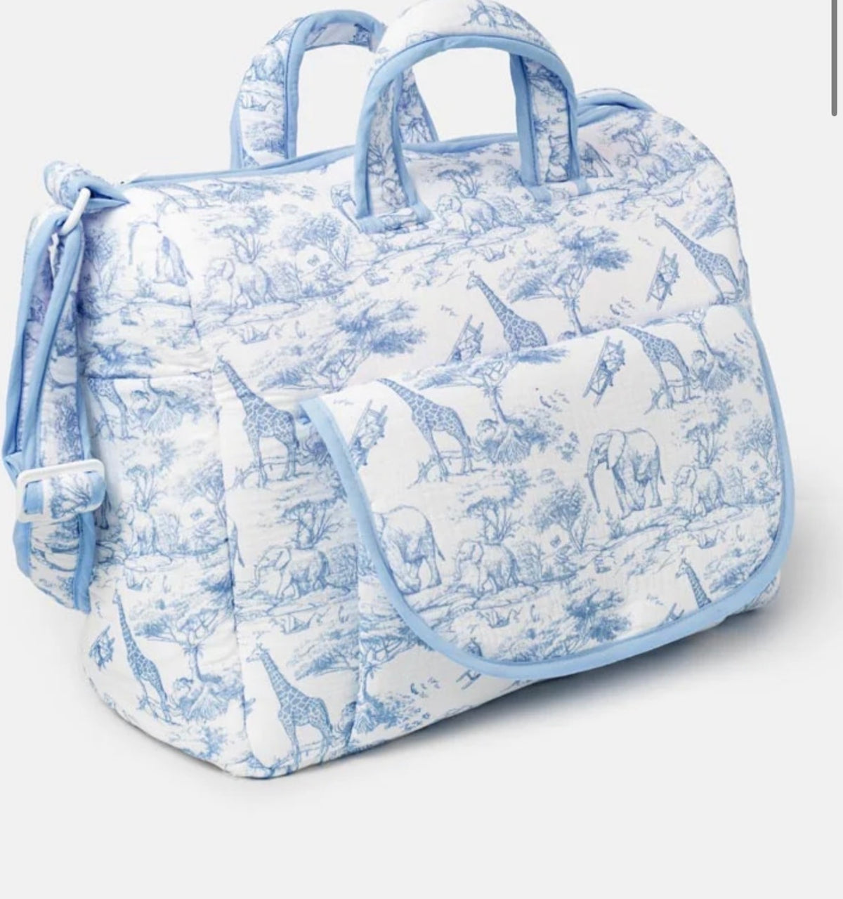 Blue Safari Changing Bag
