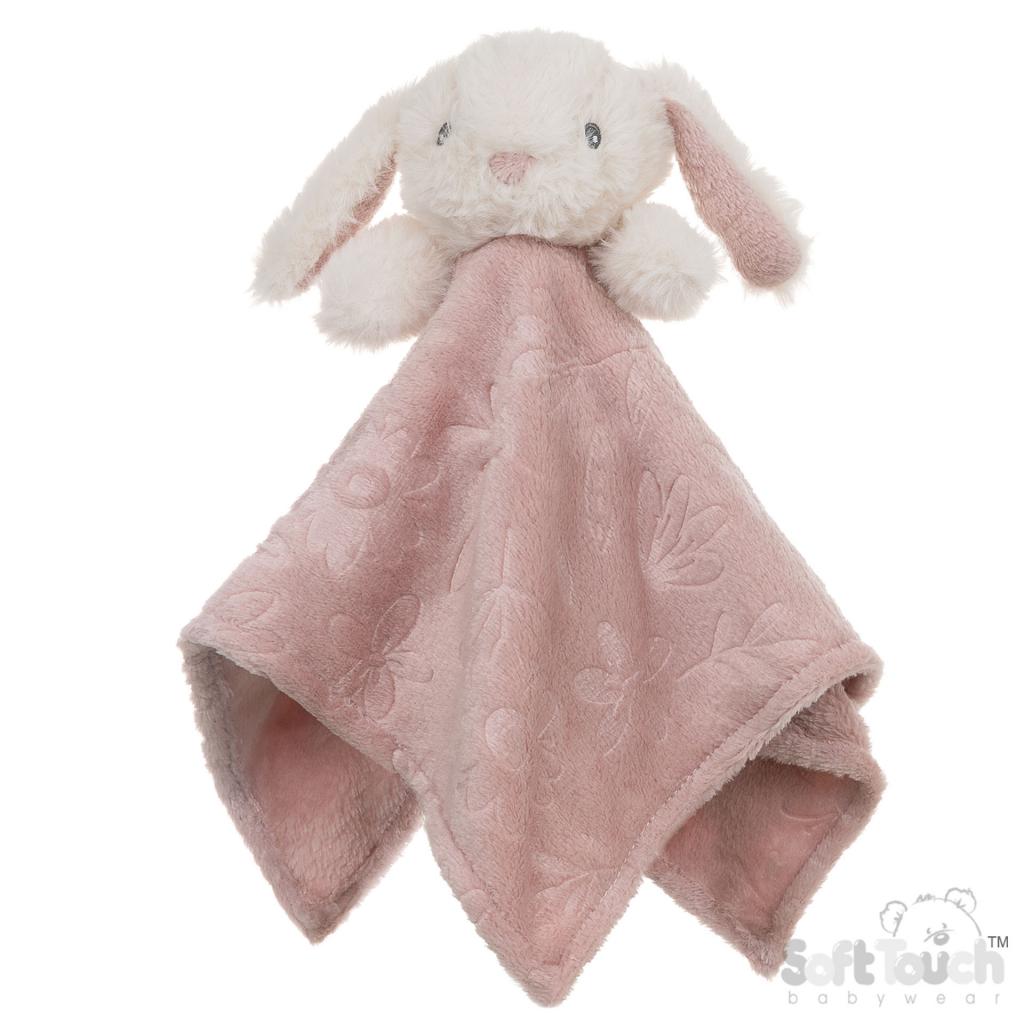 Rose Bunny Comforter with embossing