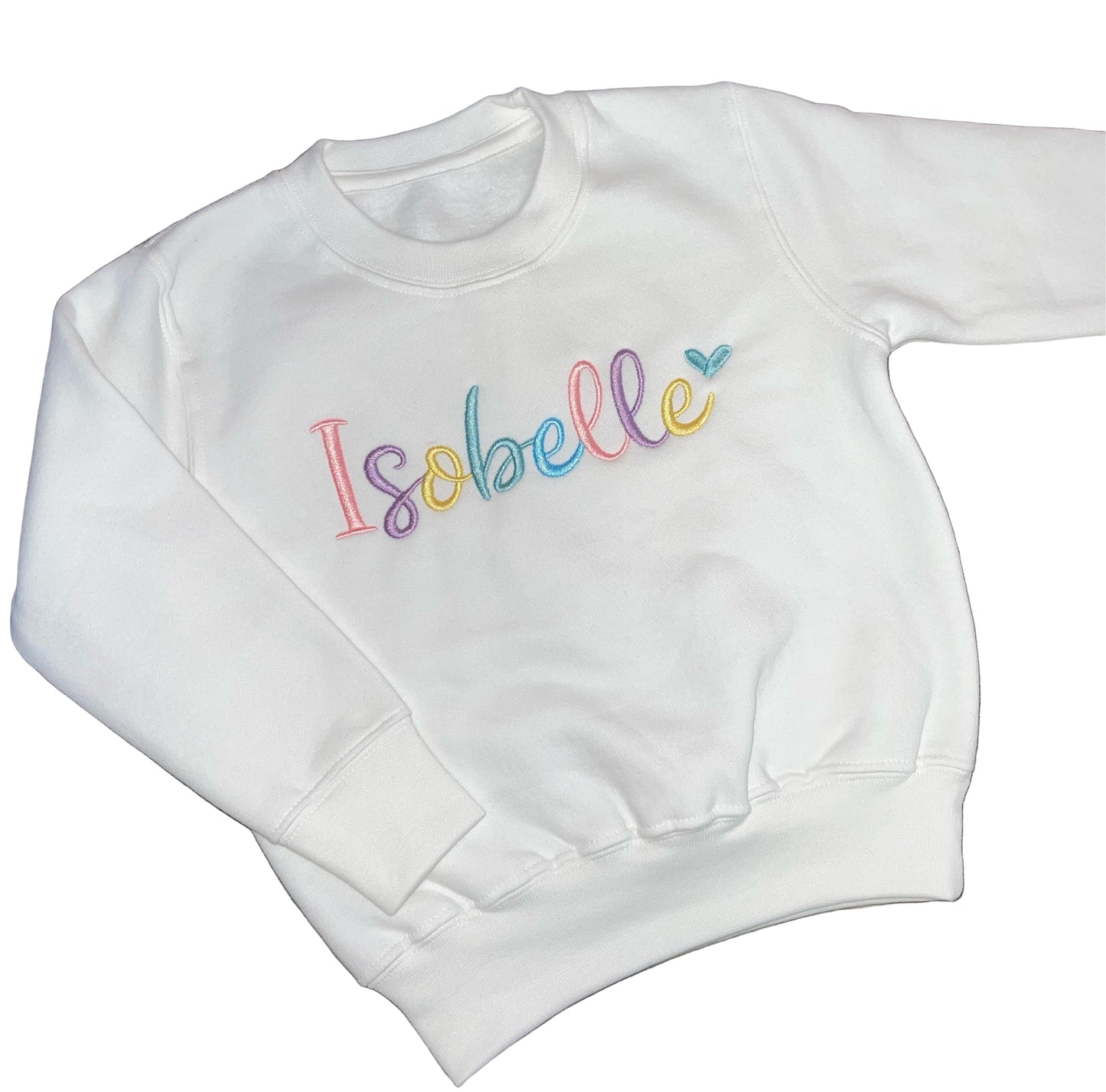 Personalised white Jumper