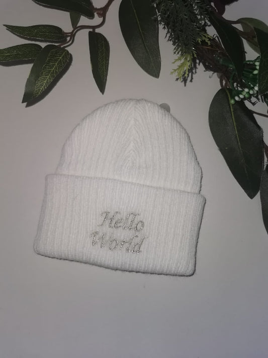 Hello World Beanie Hat