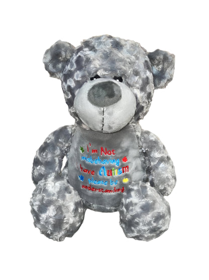 Grey Memory Bear