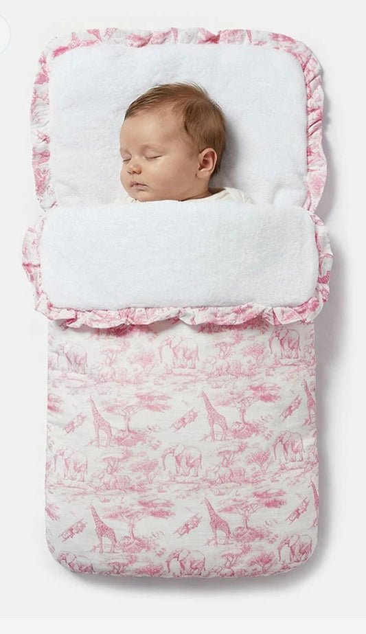 Personalised Safari Cosytoes - Pink