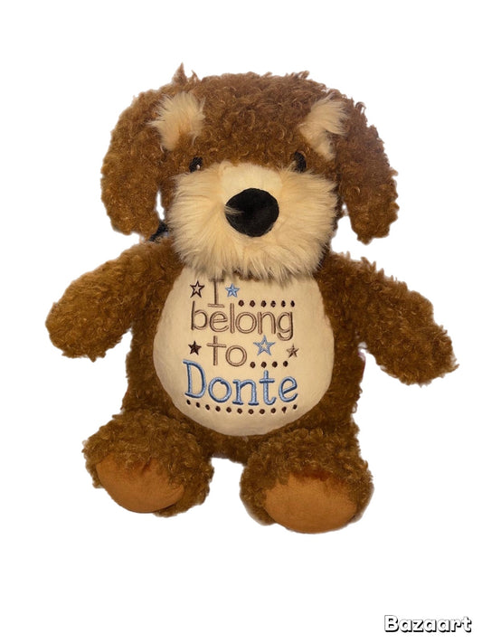 Cockapoo Dog Memory bear
