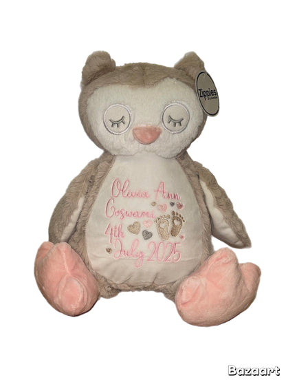 Owl Memory Bear