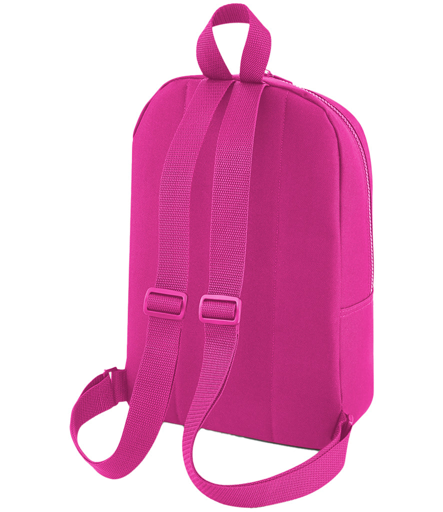 Personalised Dark Pink childrens backpack