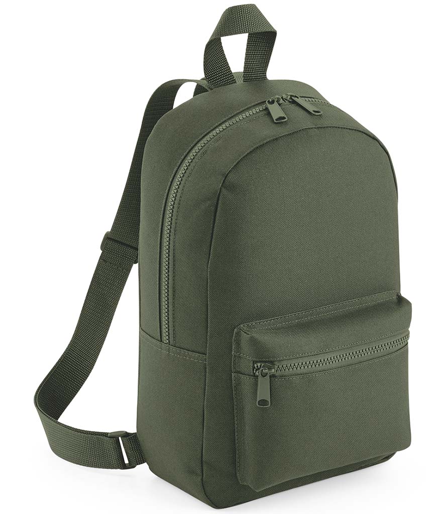 Personalised Khaki Green childrens backpack