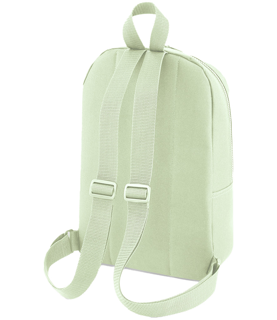Personalised Light Green childrens backpack
