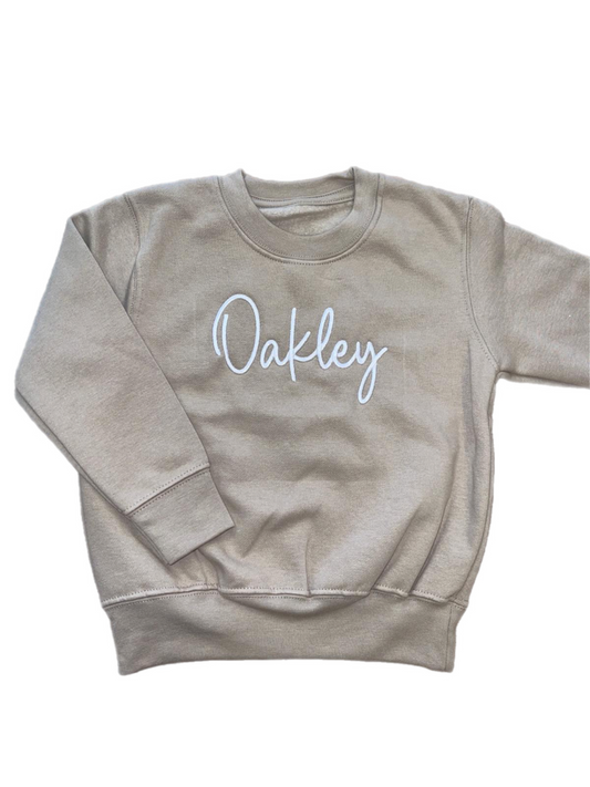 Personalised Jumpers - Warm Taupe