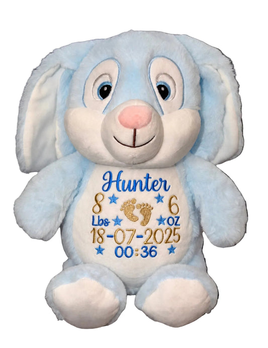 Blue Rabbit Memory Teddy