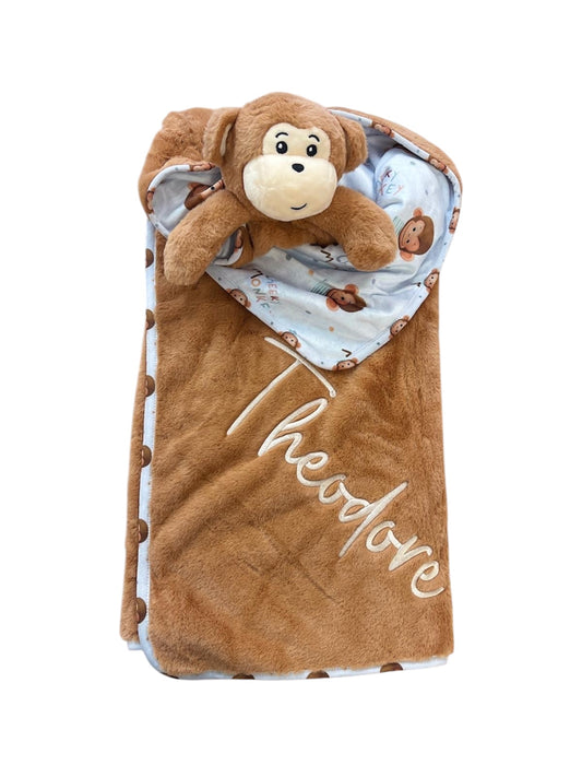 Large Monkey security Blanket
