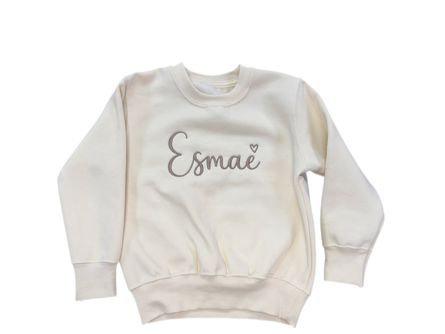 Personalised Cream Jumper
