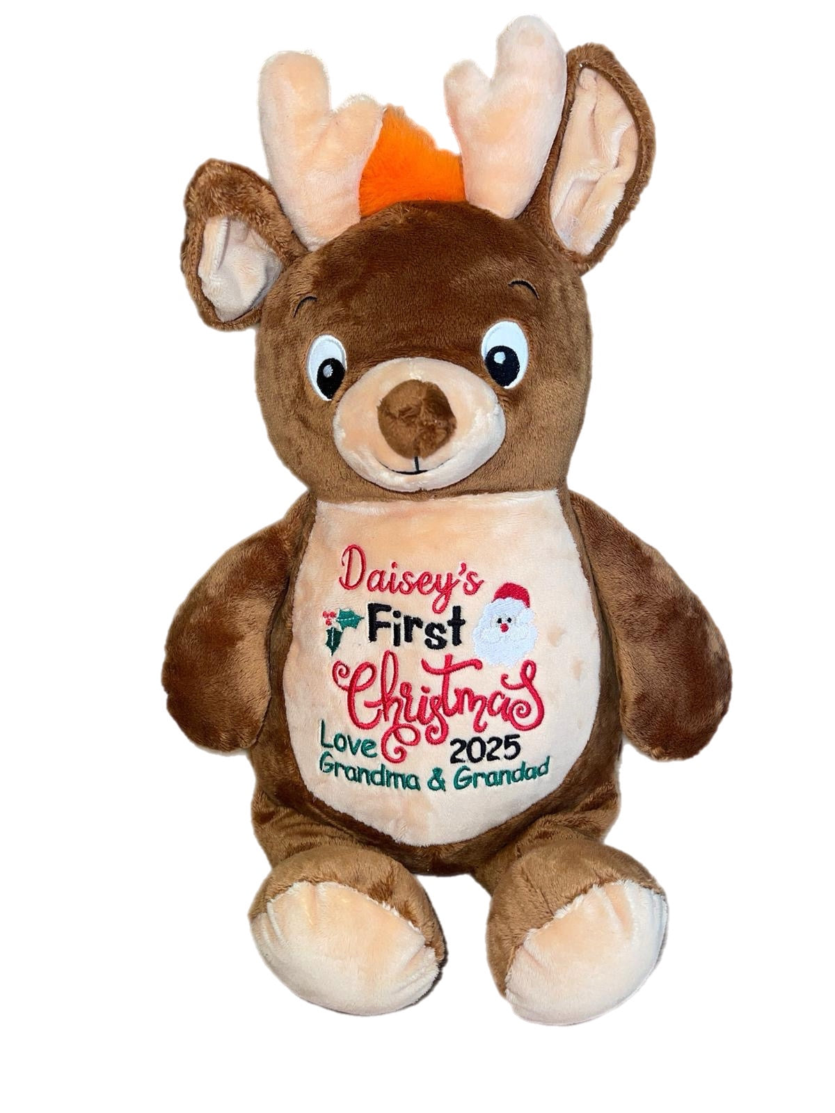 Christmas reindeer memory bear