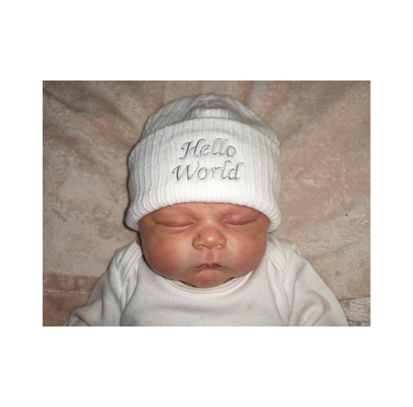 Hello World Beanie Hat