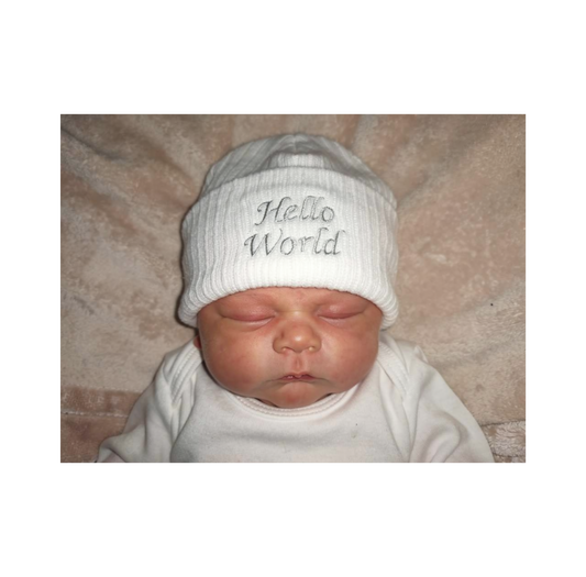 Hello World Beanie Hat