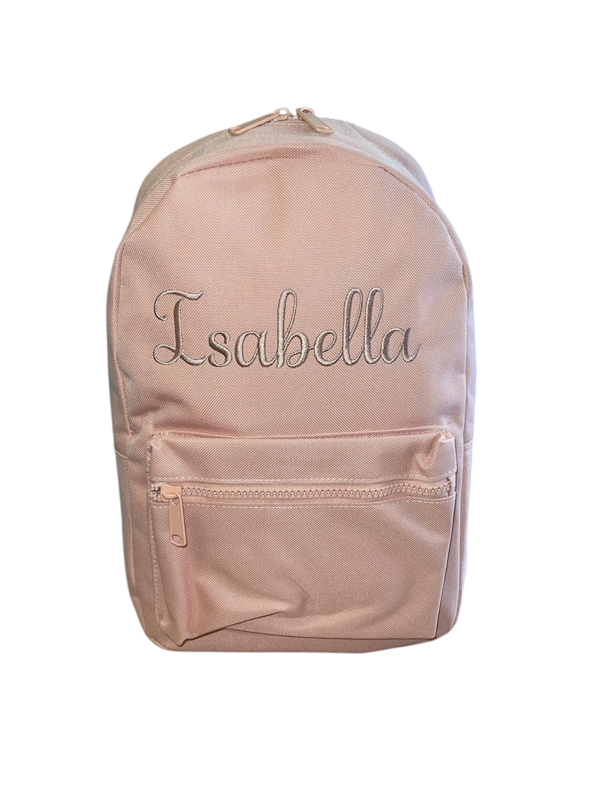 Personalised Peach childrens backpack