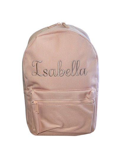 Personalised Peach childrens backpack