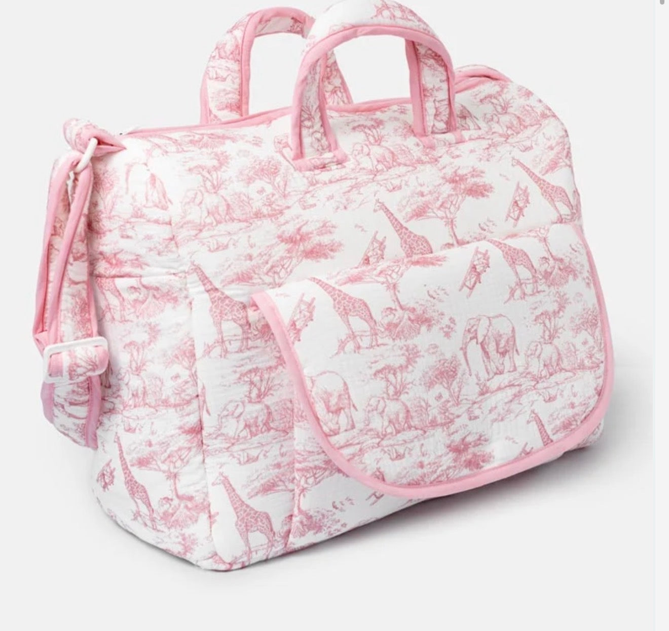 Pink Safari Changing Bag