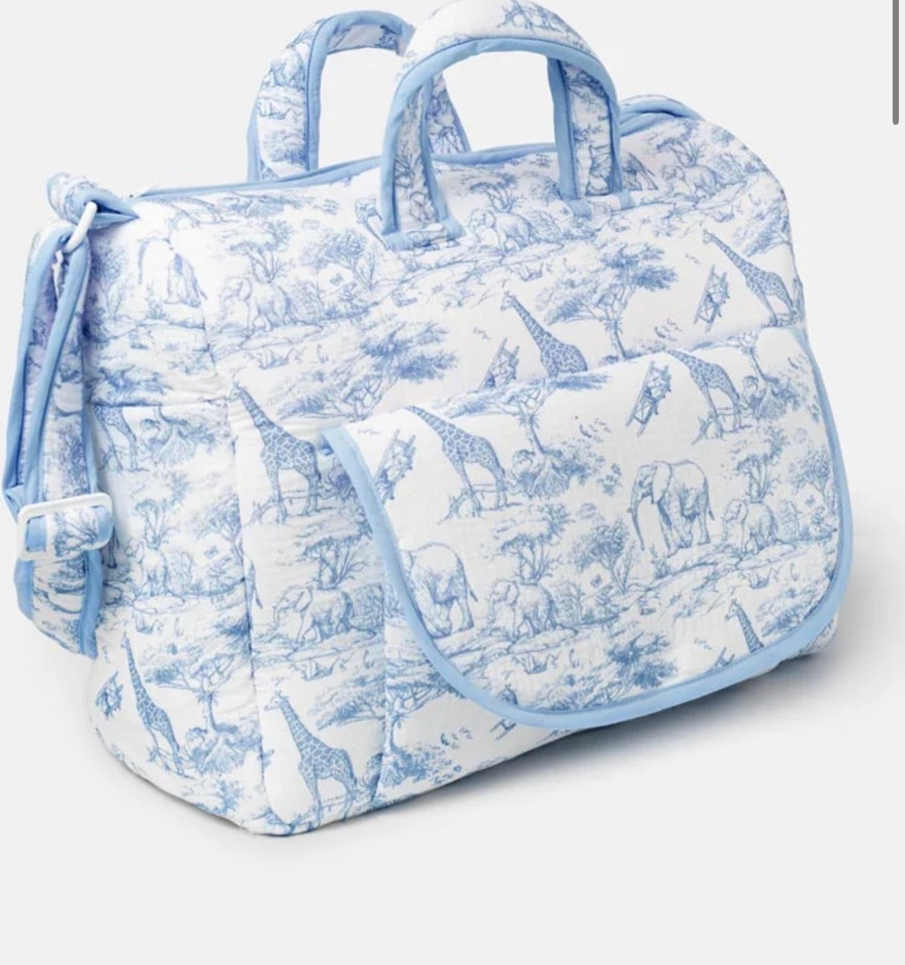 Blue Safari Changing Bag