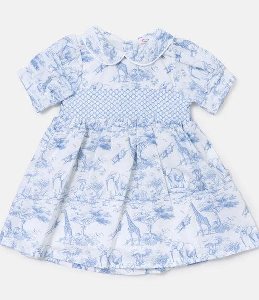 Blue Safari Dress