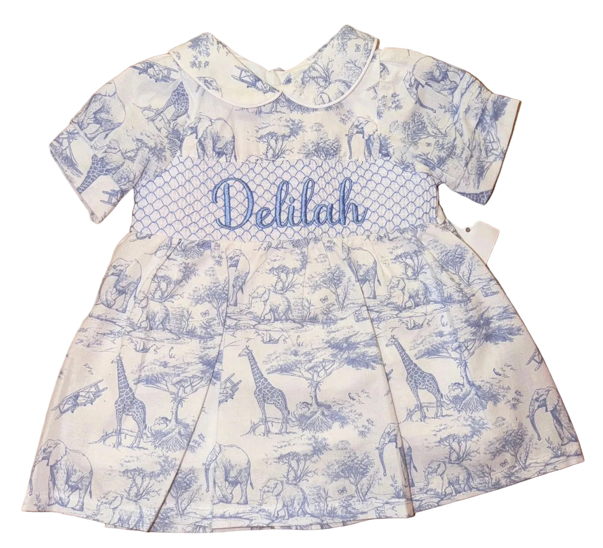Blue Safari Dress