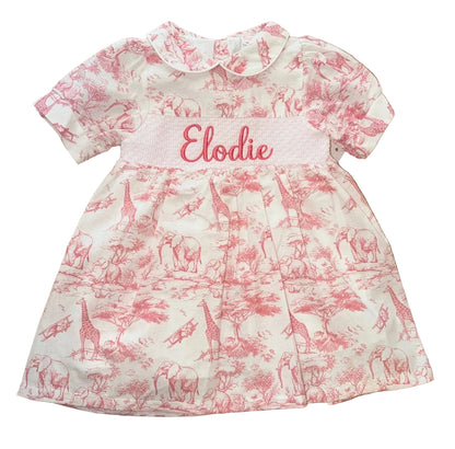 Pink Safari Dress