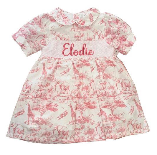 Pink Safari Dress