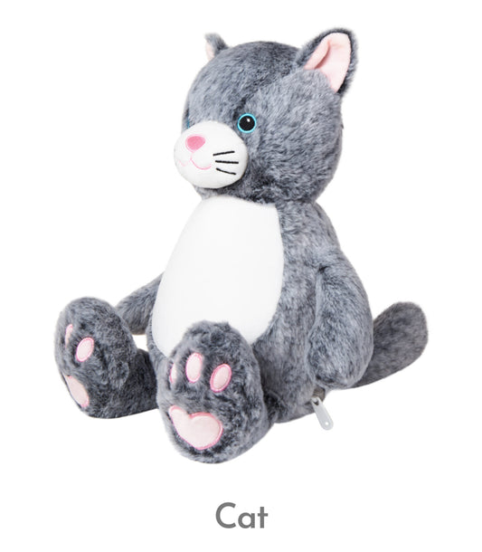 PERSONALISED MEMORY BEARS - CAT