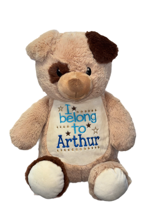 Brown Dog Memory bear