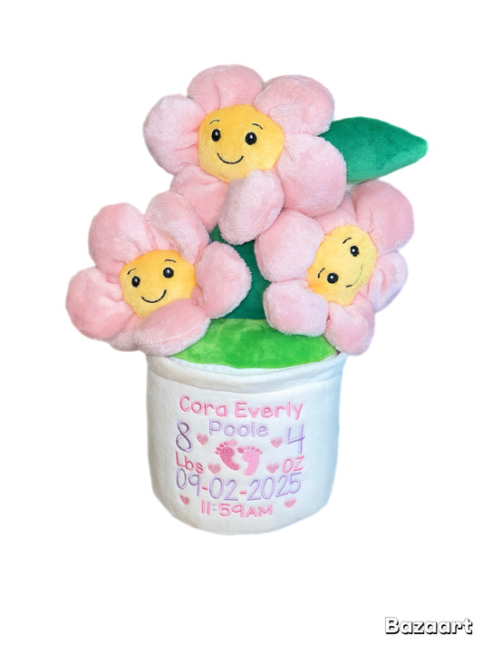 PERSONALISED FLOWER POT