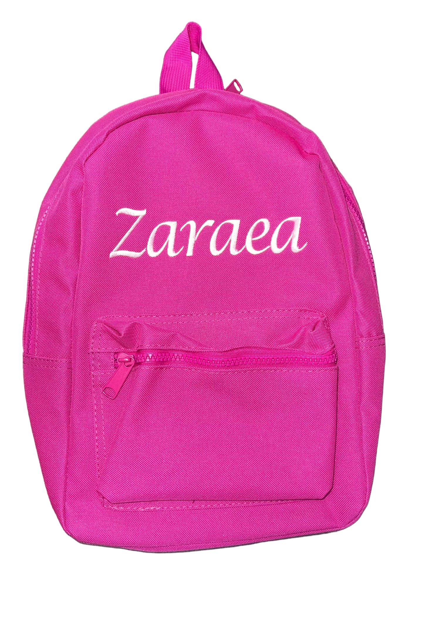 Personalised Dark Pink childrens backpack