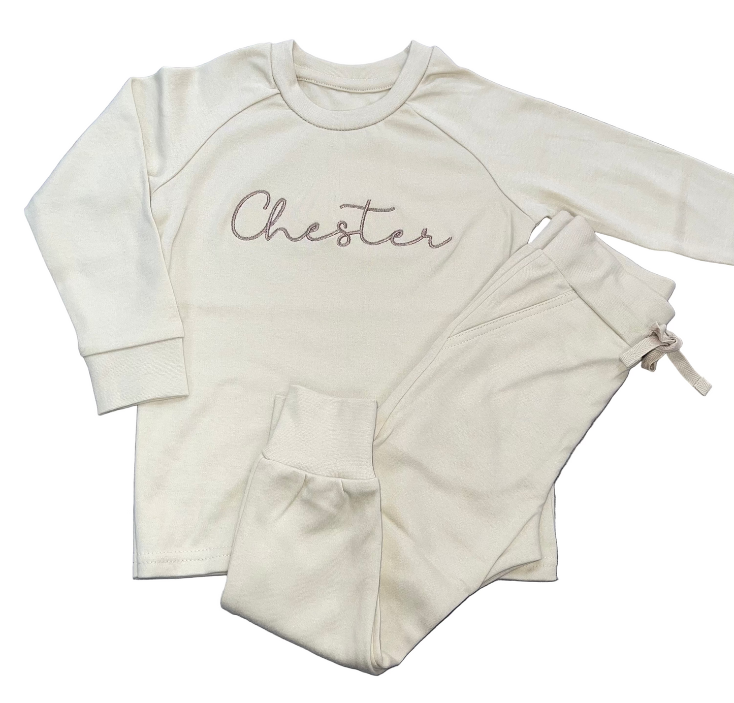 Personalised Lounge Sets - Oatmeal