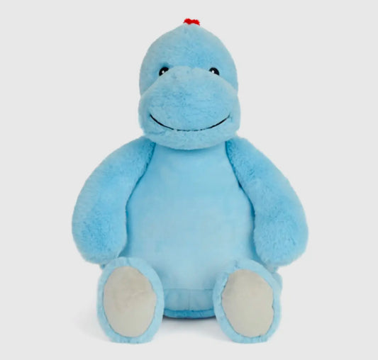 Baby Blue Dinosaur Memory bear