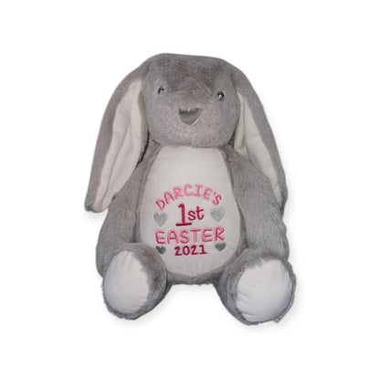 Grey Bunny Memory Bear