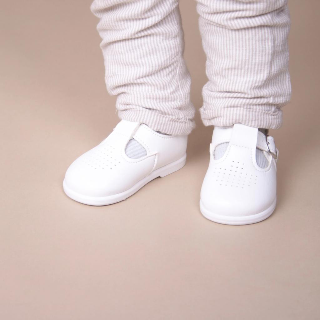 White Hard Sole Baypod Shoes