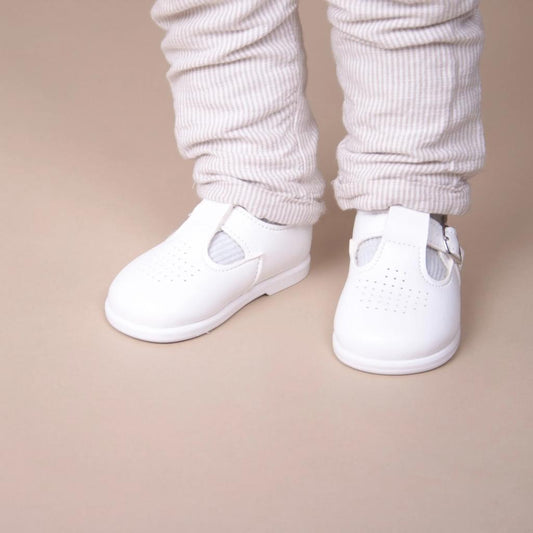 White Hard Sole Baypod Shoes