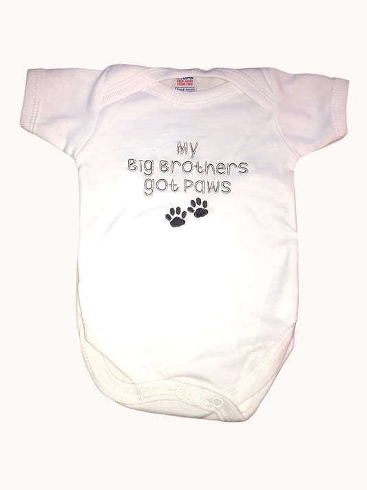 My big brother/sister has paws vest