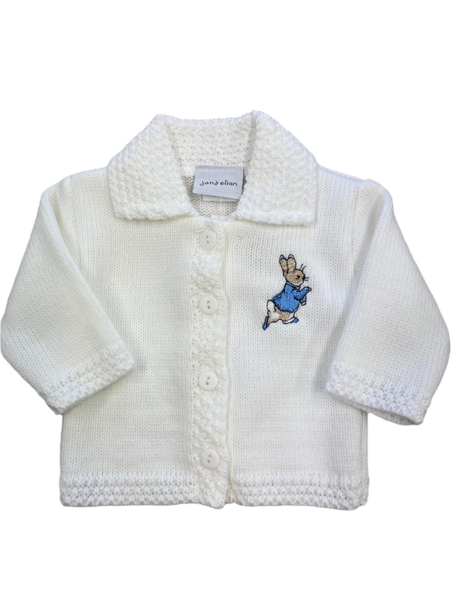 Dandelion White Peter Rabbit Cardigan
