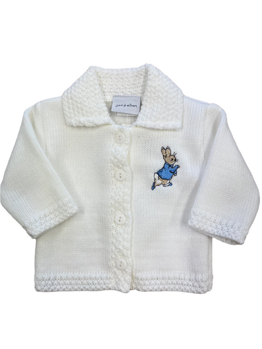 Dandelion White Peter Rabbit Cardigan