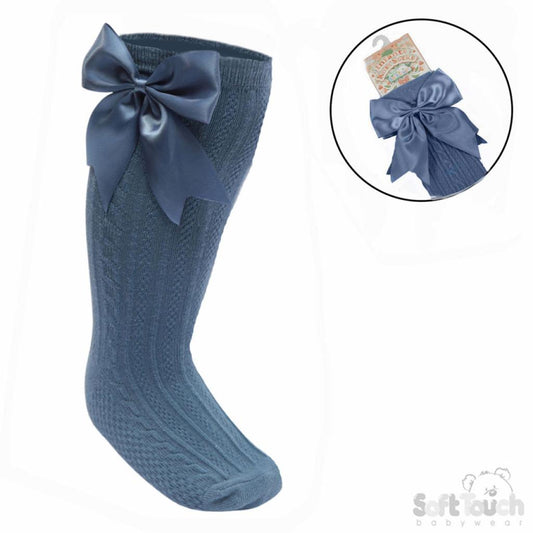 Elegance Steel Bow Sock