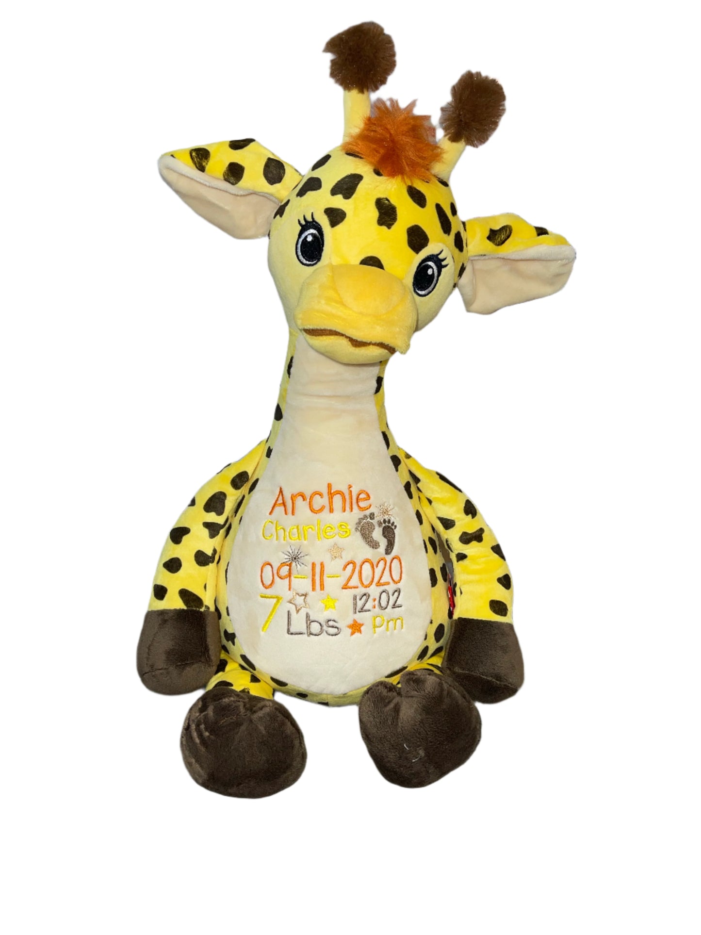 Tumbleberry Giraffe Memory bear