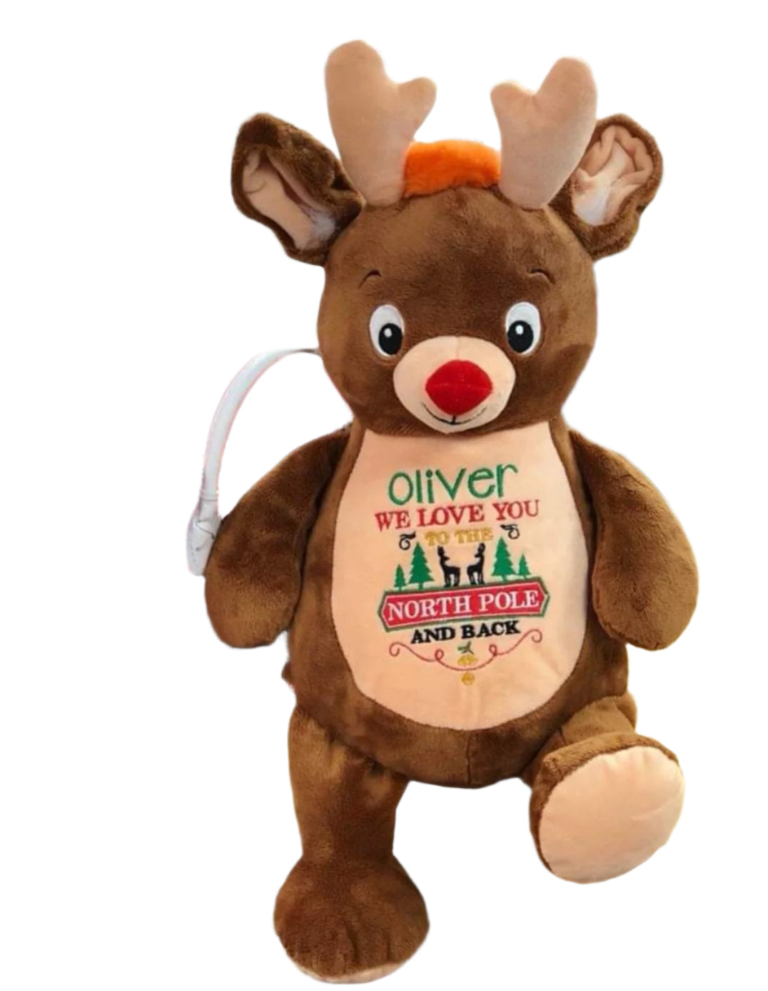 Christmas reindeer memory bear