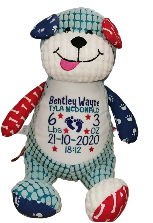 Personalised harlequin Dog - LIMITED EDITION