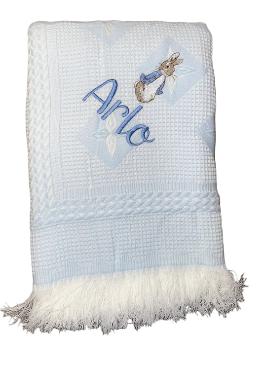 Personalised Traditional Shawl - Peter Rabbit