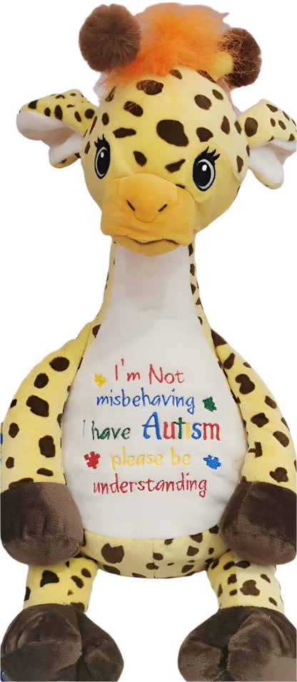 Tumbleberry Giraffe Memory bear